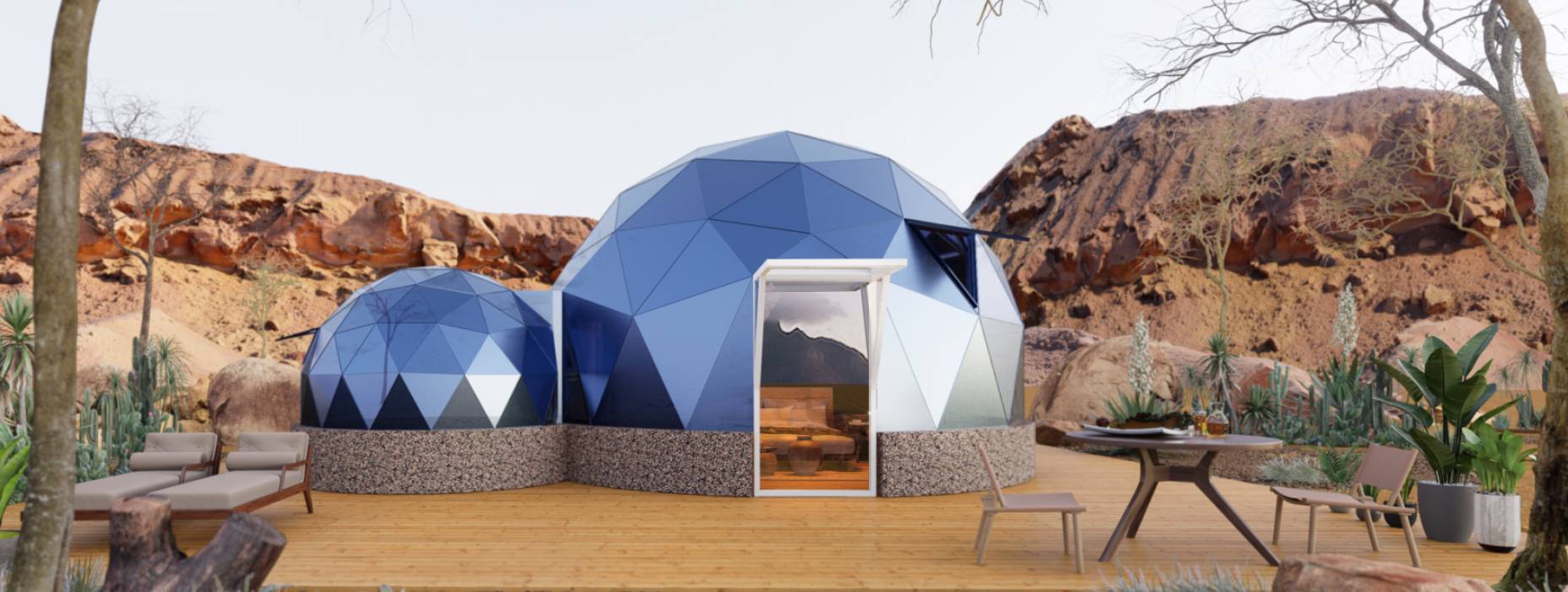 东坡区球形智能光伏玻璃星空房